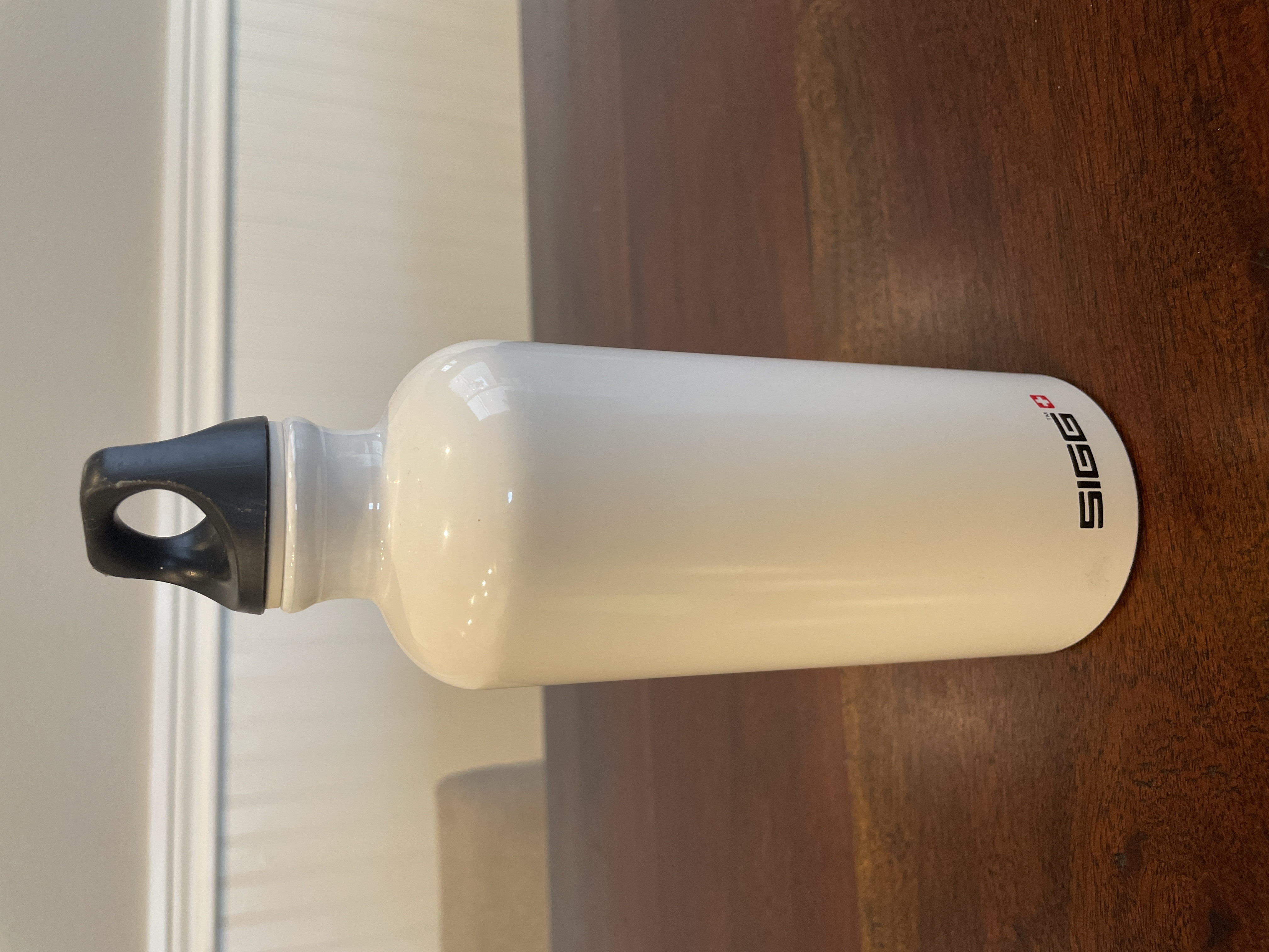 Classic White SIGG Swiss Aluminum Water Bottle