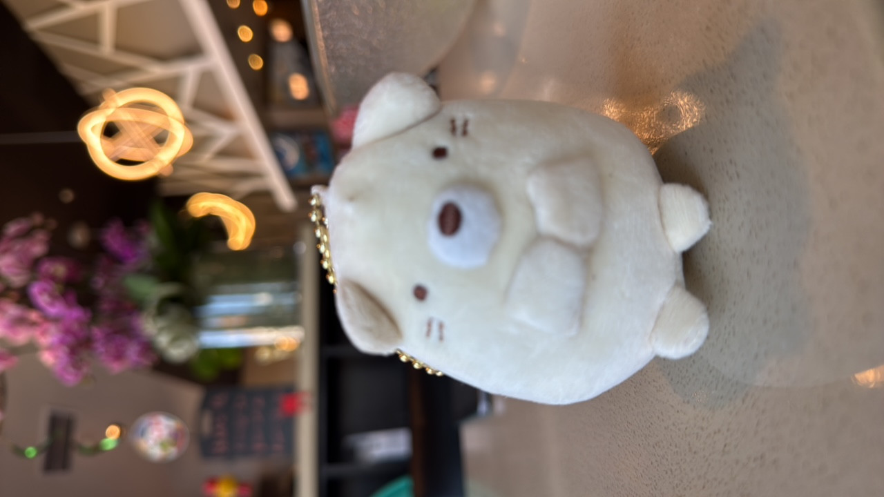 Sumikko Gurashi Polar Bear Plush Keychain