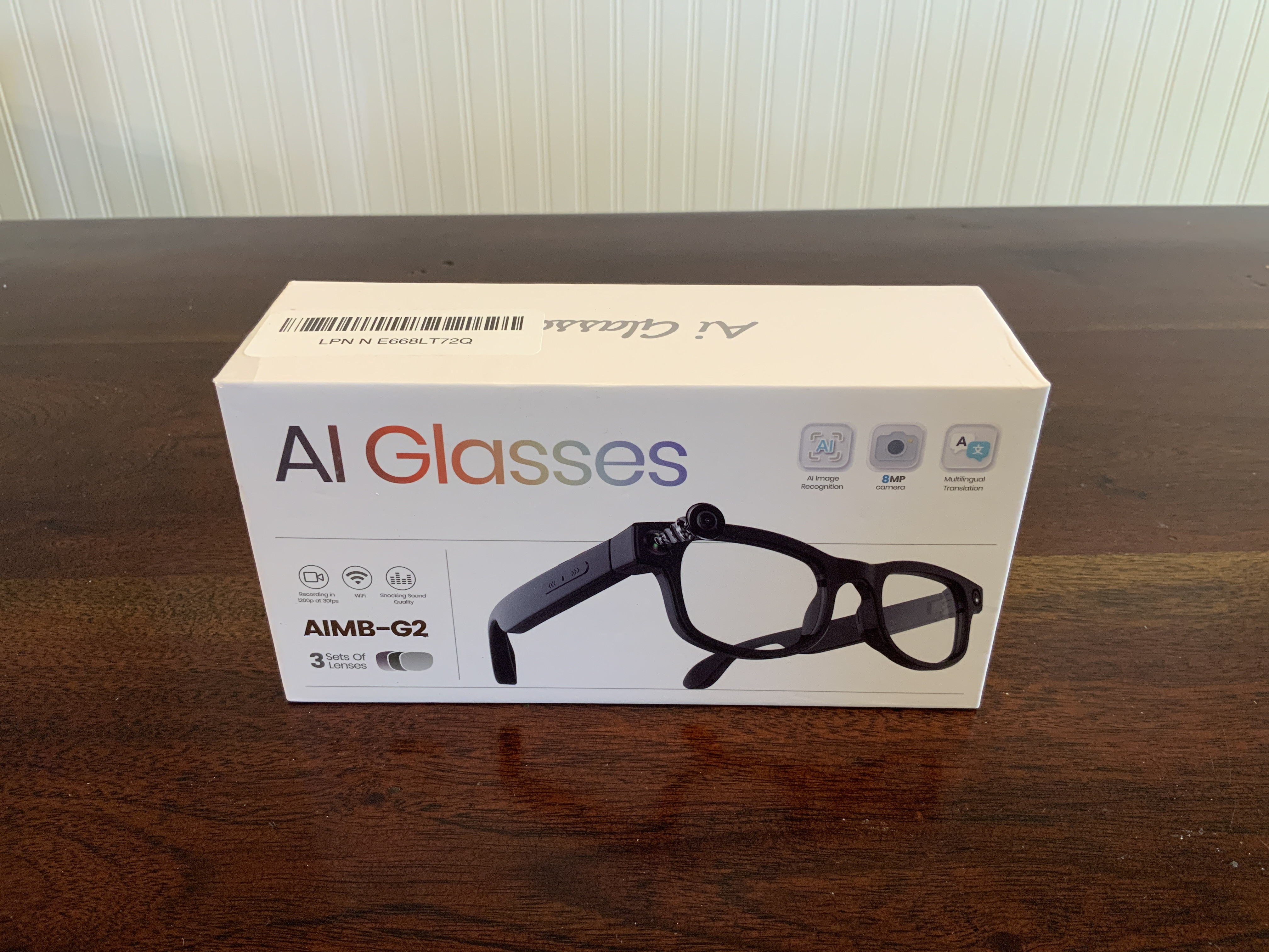AI Glasses AIMB-G2 with Interchangeable Lenses