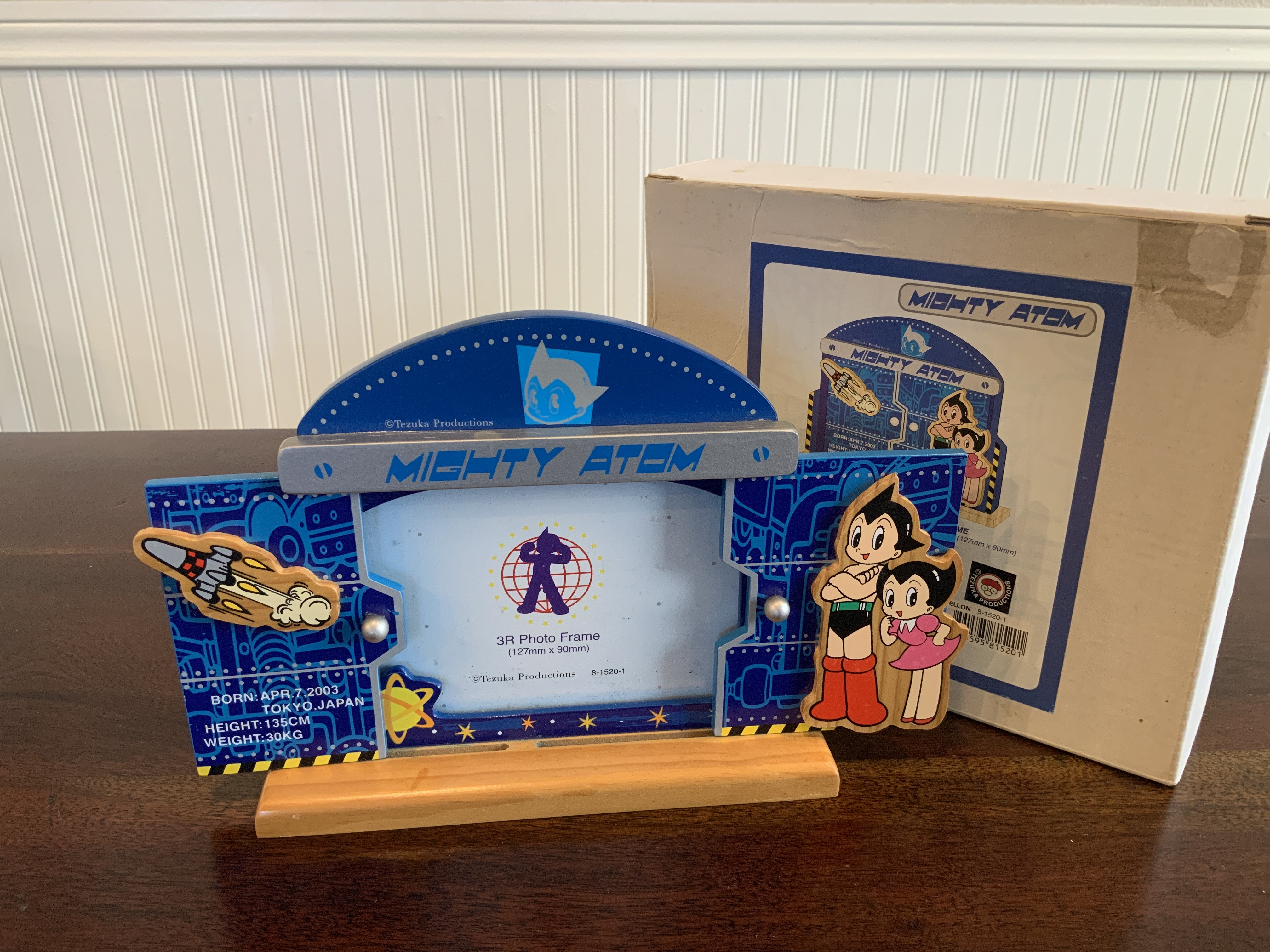 Mighty Atom Astro Boy Wooden Photo Frame
