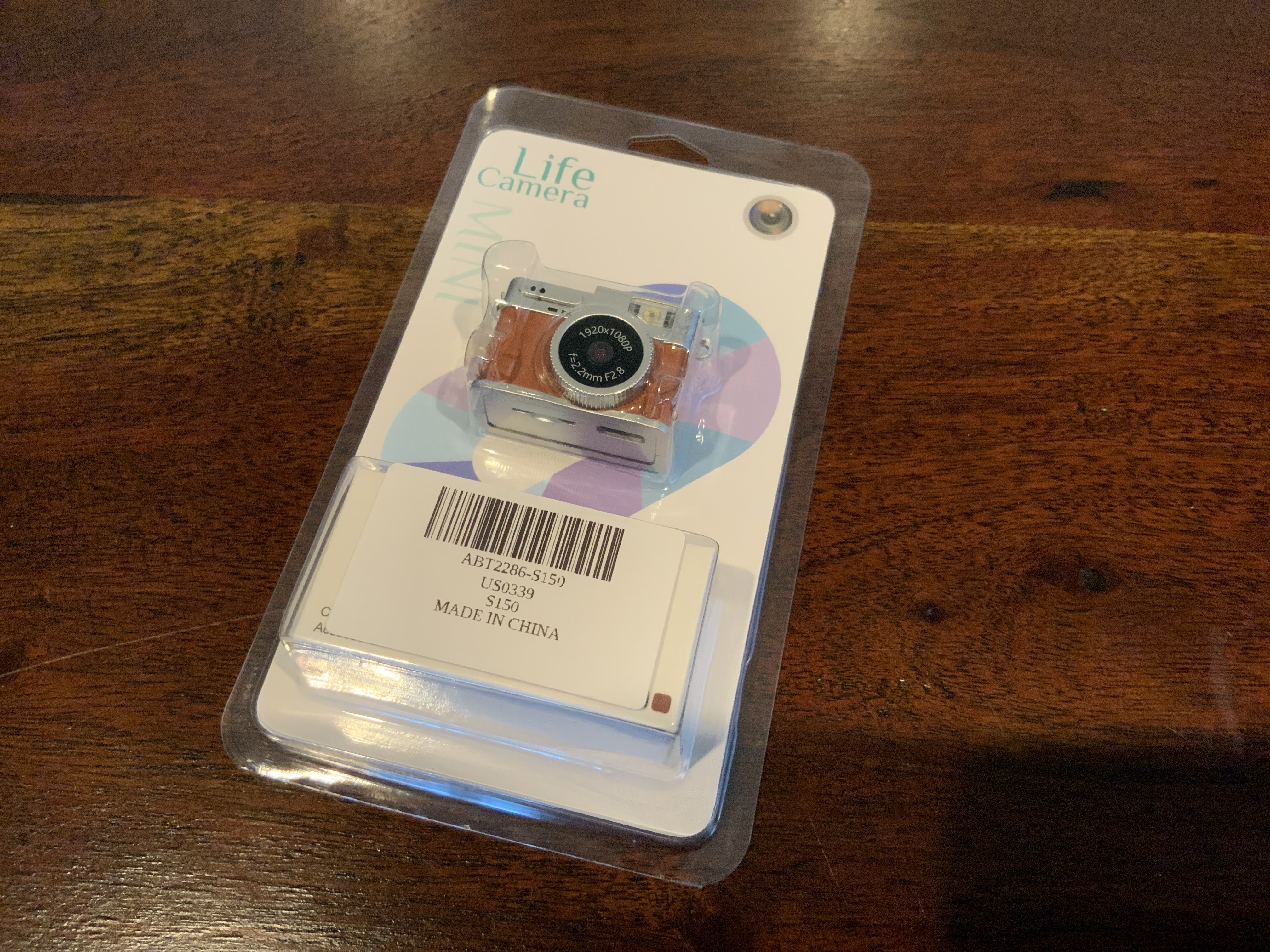 Miniature HD Life Camera