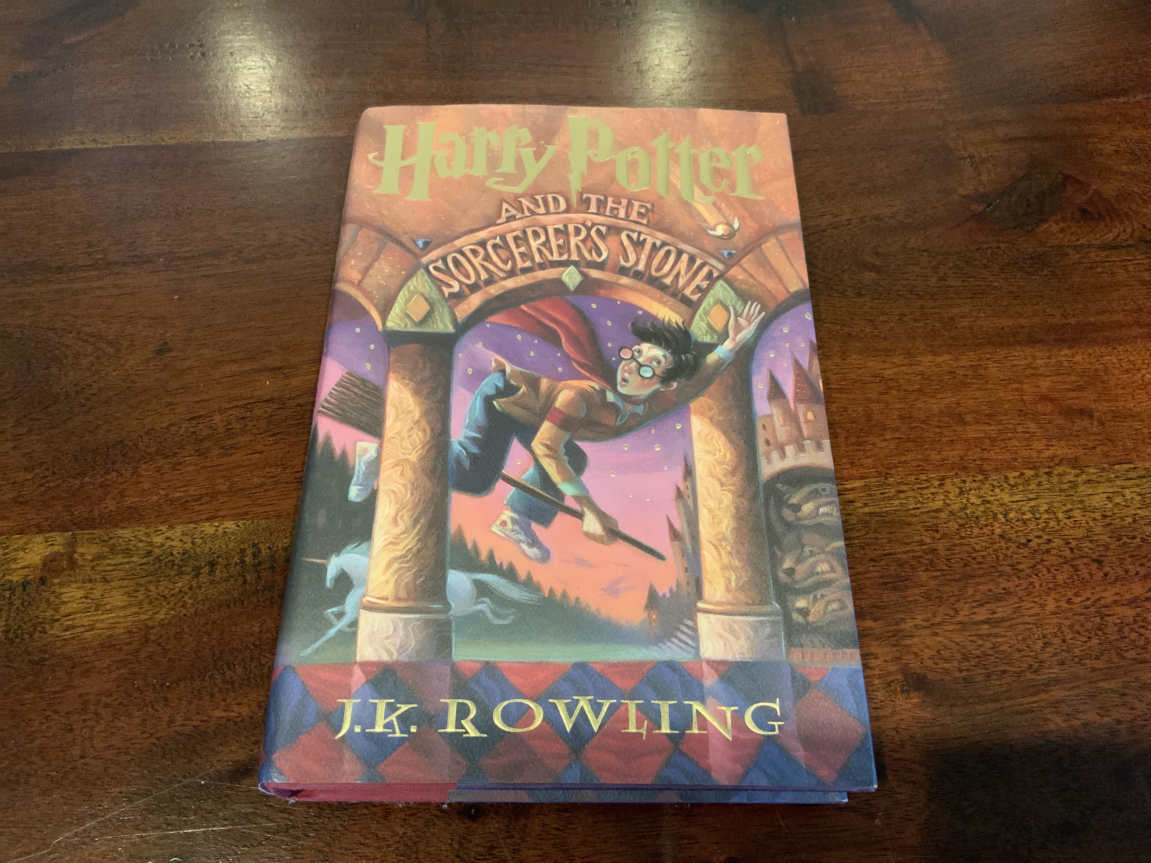 Harry Potter and the Sorcerer's Stone Hardcover Book