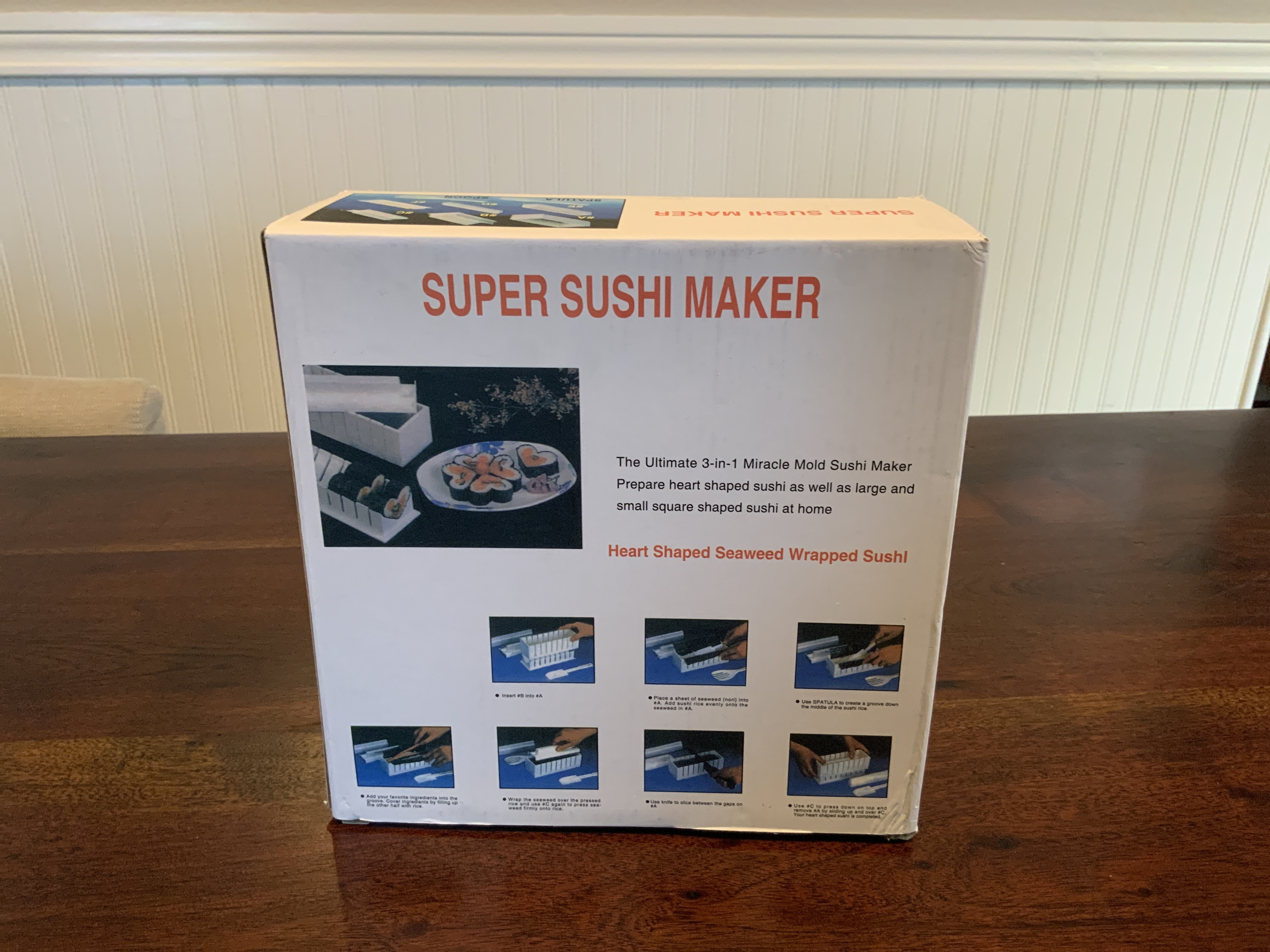 Super Sushi Maker 3-in-1 Mold Set