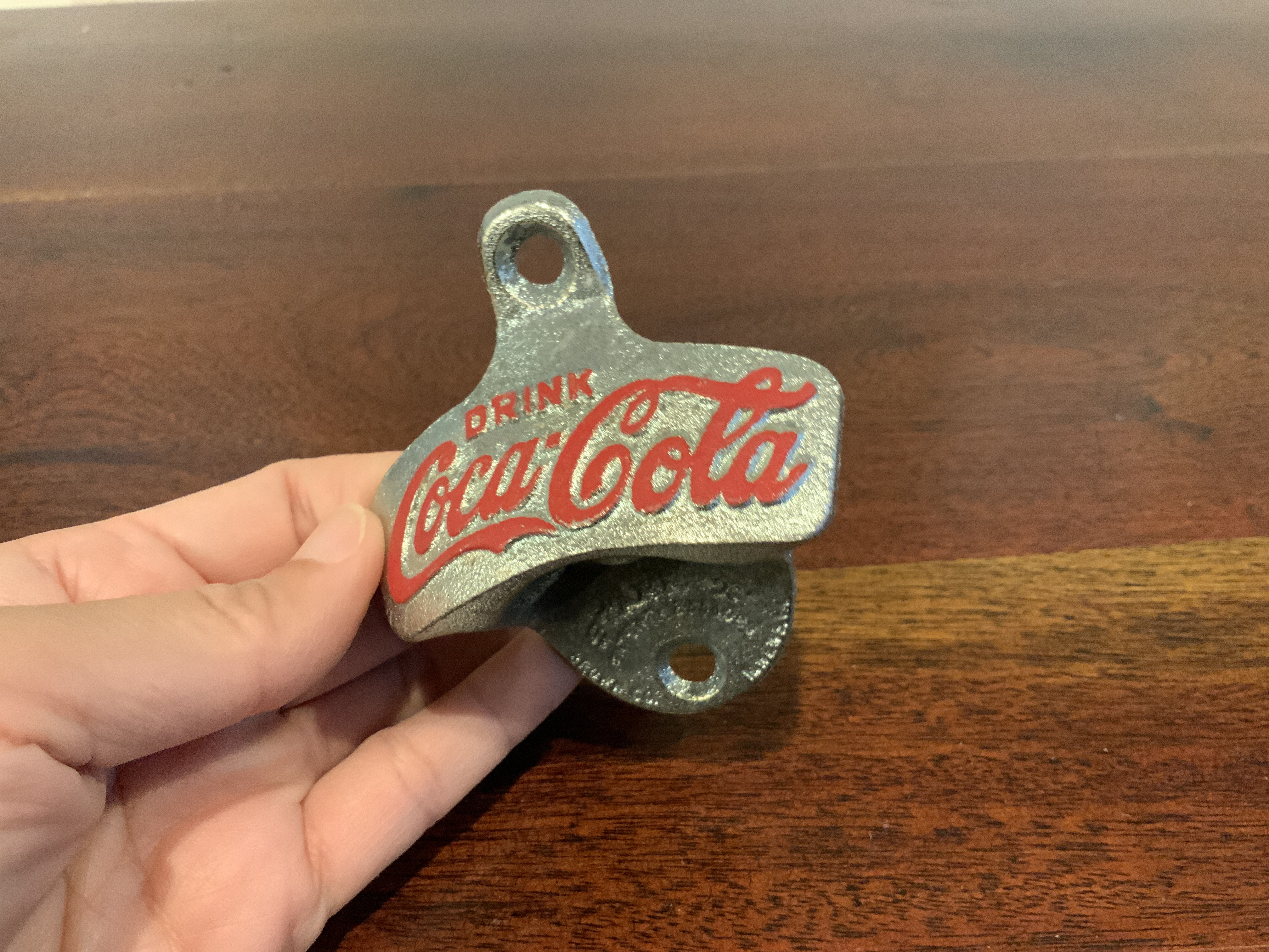 Coca-Cola Cast Iron Wall-Mounted Bottle Opener