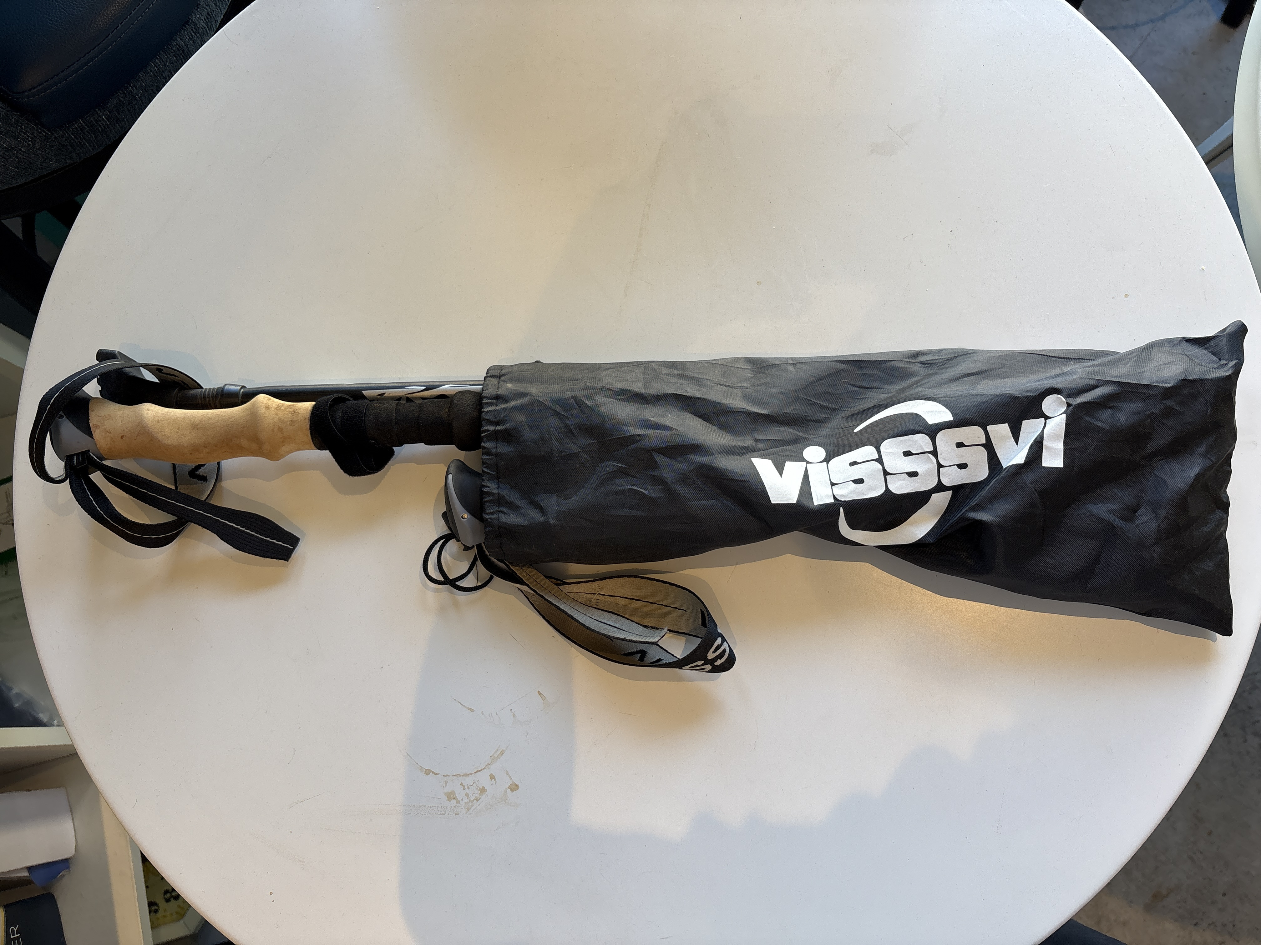 Vissvi Adjustable Trekking Pole with Carrying Case